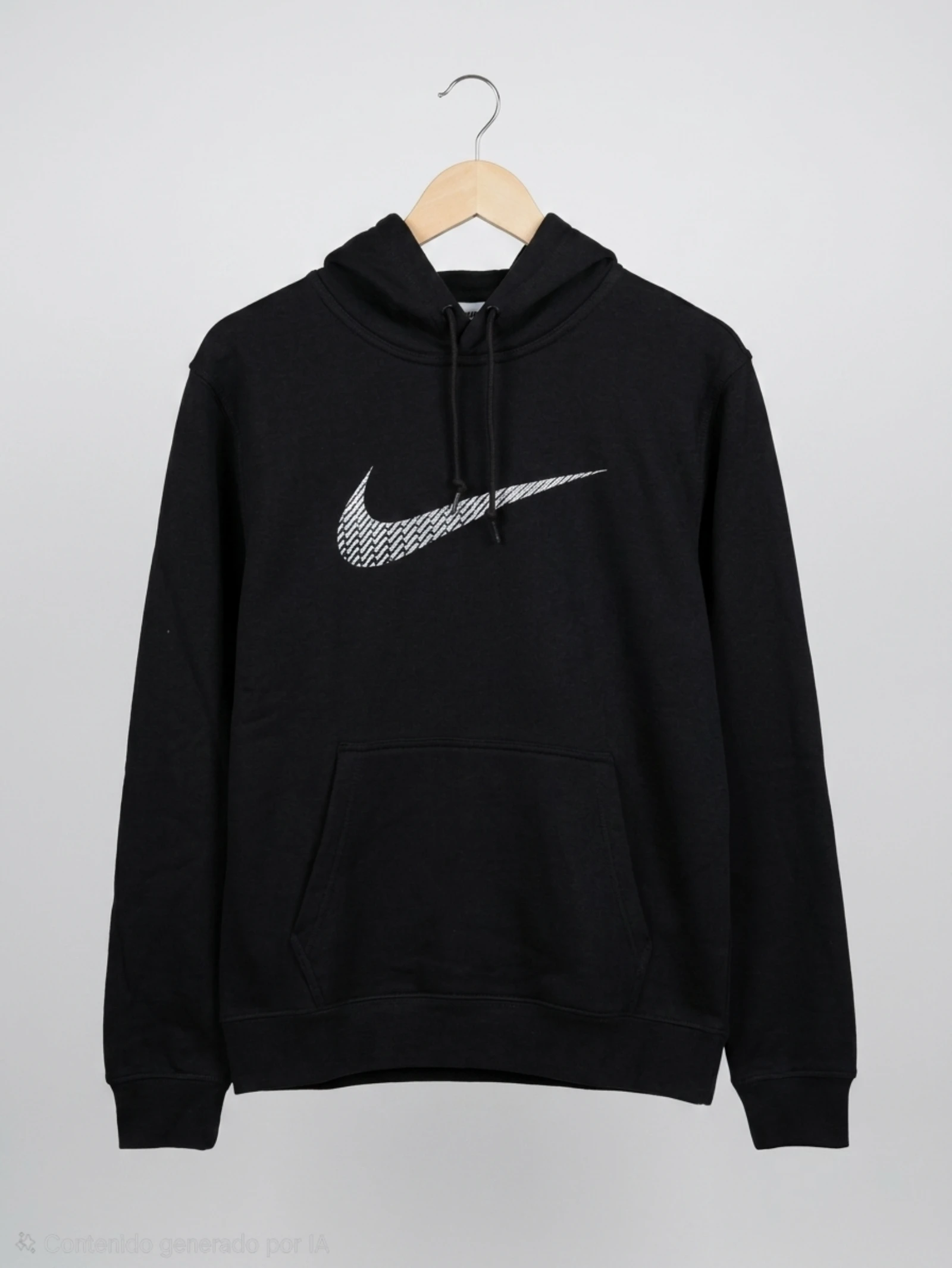 Sudadera Nike Negra con Capucha - Talla M (Nueva con etiquetas)